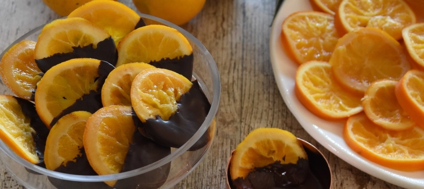 Naranjas Confitadas