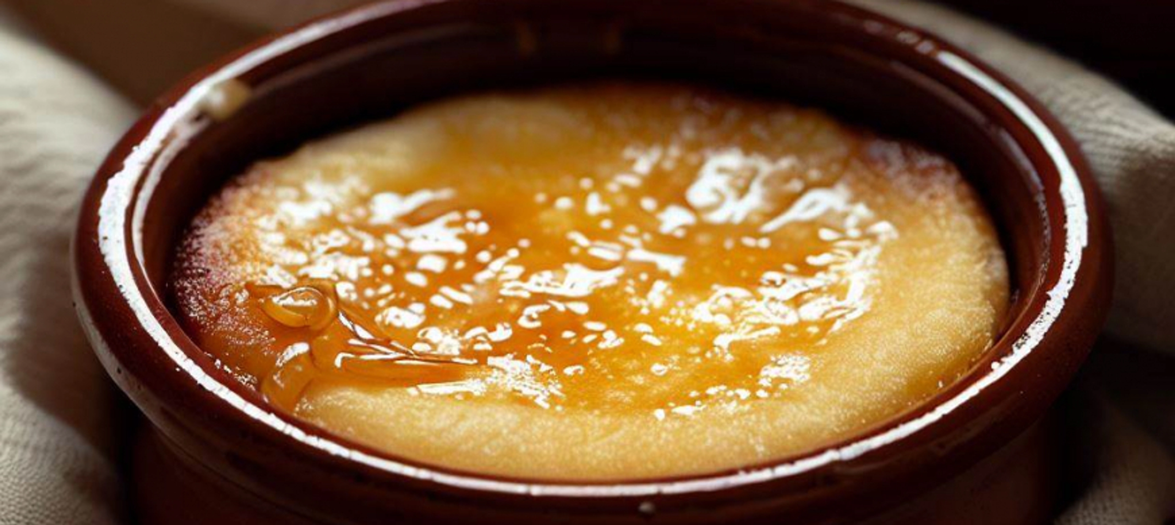 Crema Catalana con Thermomix, sin azúcar ni harina