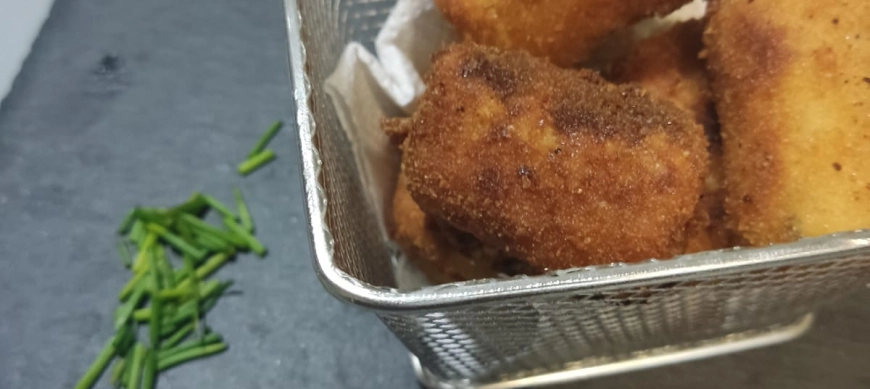 Receta de croquetas inversas