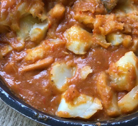 GUISO DE PATATAS Y SEPIA