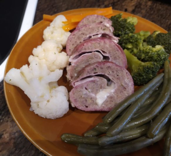 Ganadora del concurso de cocina