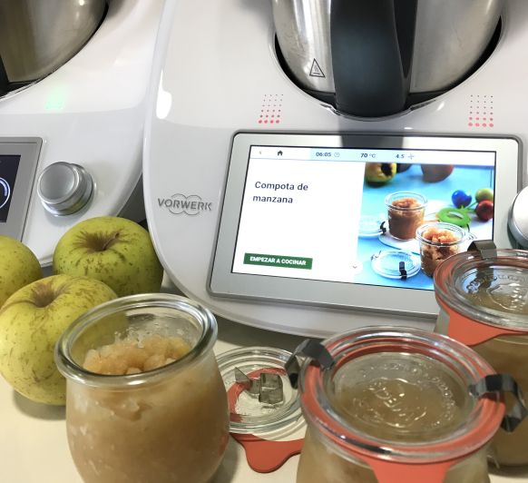 Compota de manzana
