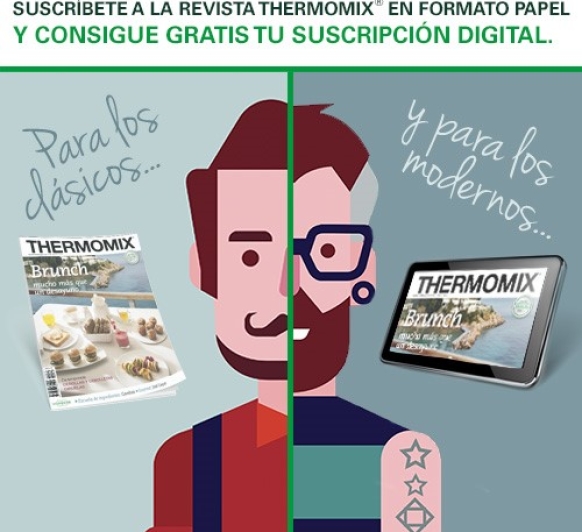 Subscripció digital gratuita amb la teva revista Thermomix®