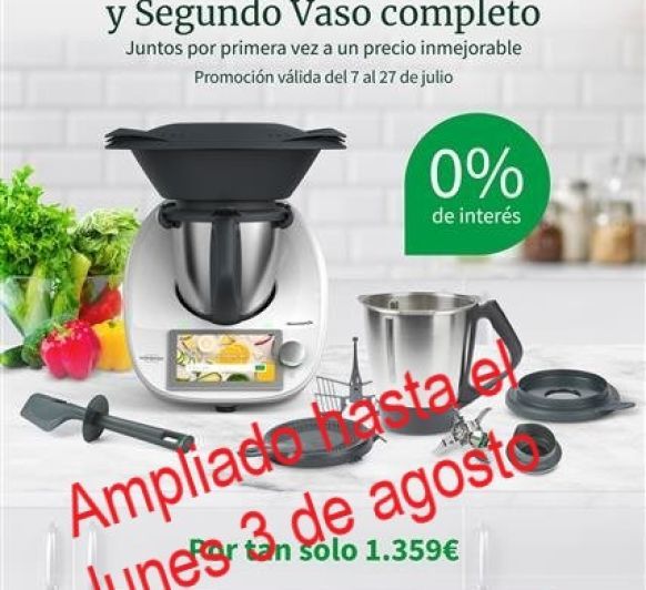 Thermomix® A L'ESTIU , AMB UNA PROMOCIÓ MOLT INTERESSANT!!